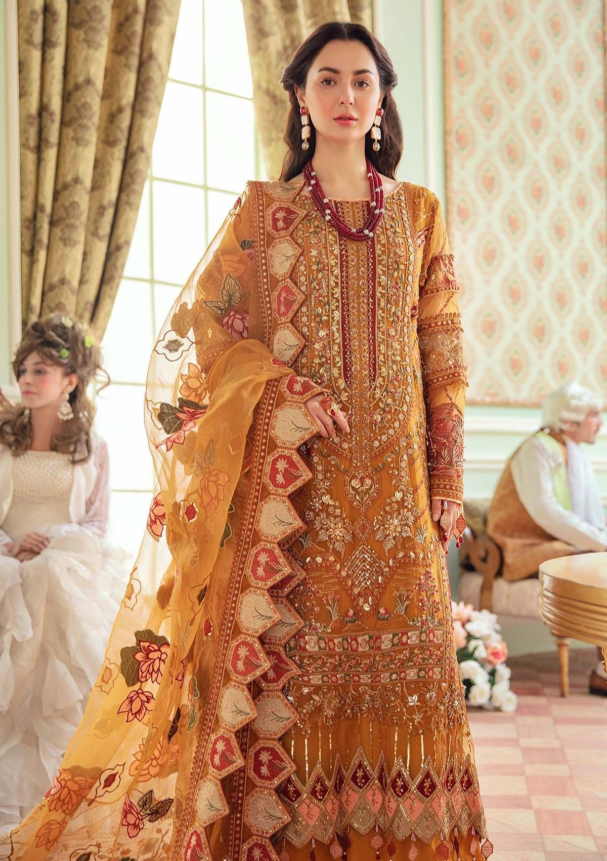 Formal Dress - Nureh - Luxury - ARABELLA - NL#25 available at Saleem Fabrics Traditions