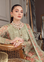 Formal Dress - Ramsha - Chevron - Chiffon - V05 - A#509 available at Saleem Fabrics Traditions