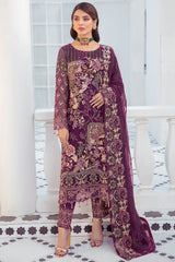 Formal Dress - Ramsha - Chiffon - V21 F#2107 available at Saleem Fabrics Traditions