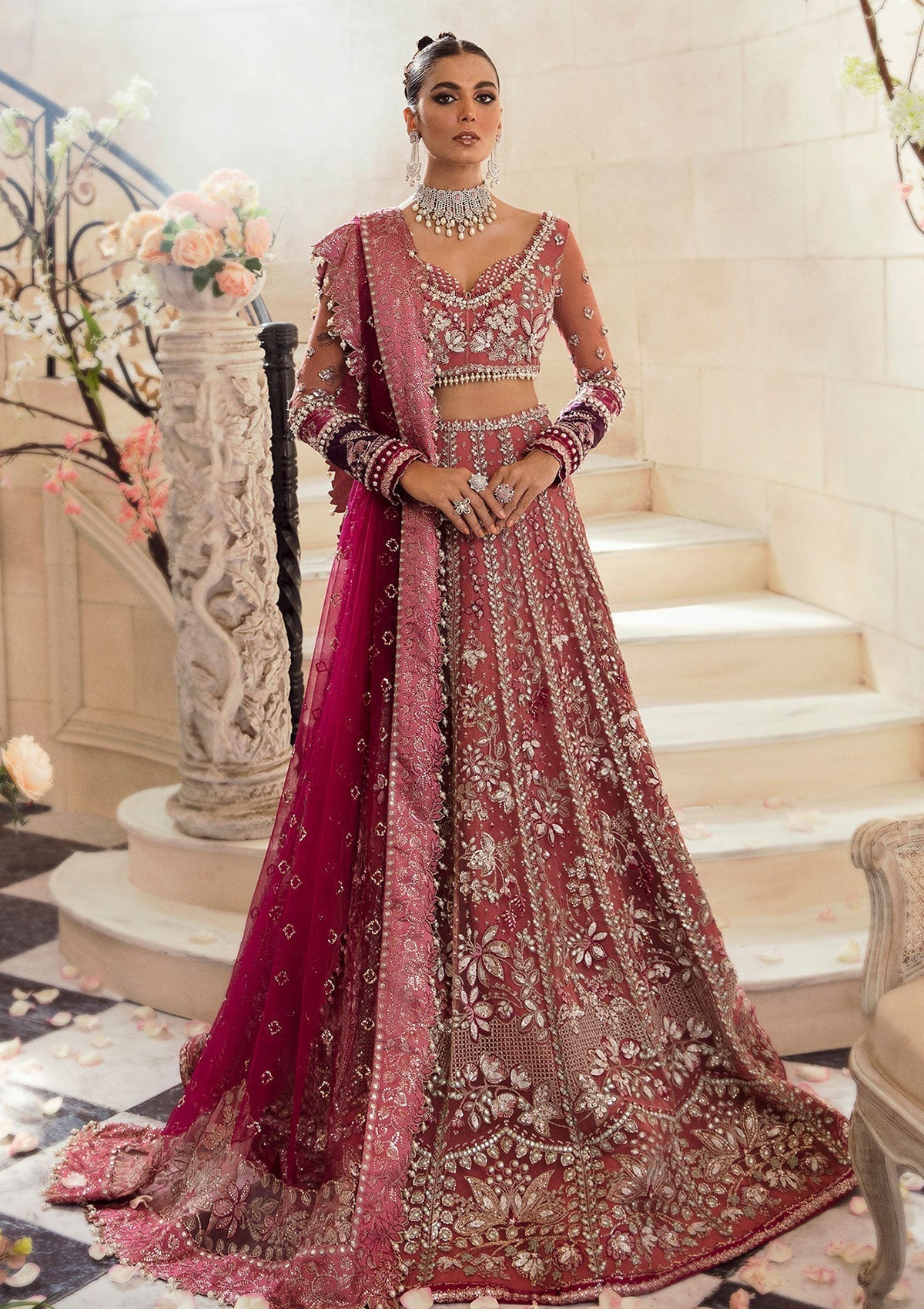 Formal Dress - Republic - Claire De Lune - WU#4 available at Saleem Fabrics Traditions