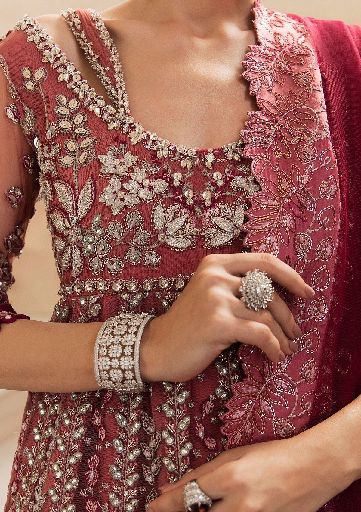 Formal Dress - Republic - Claire De Lune - WU#4 available at Saleem Fabrics Traditions