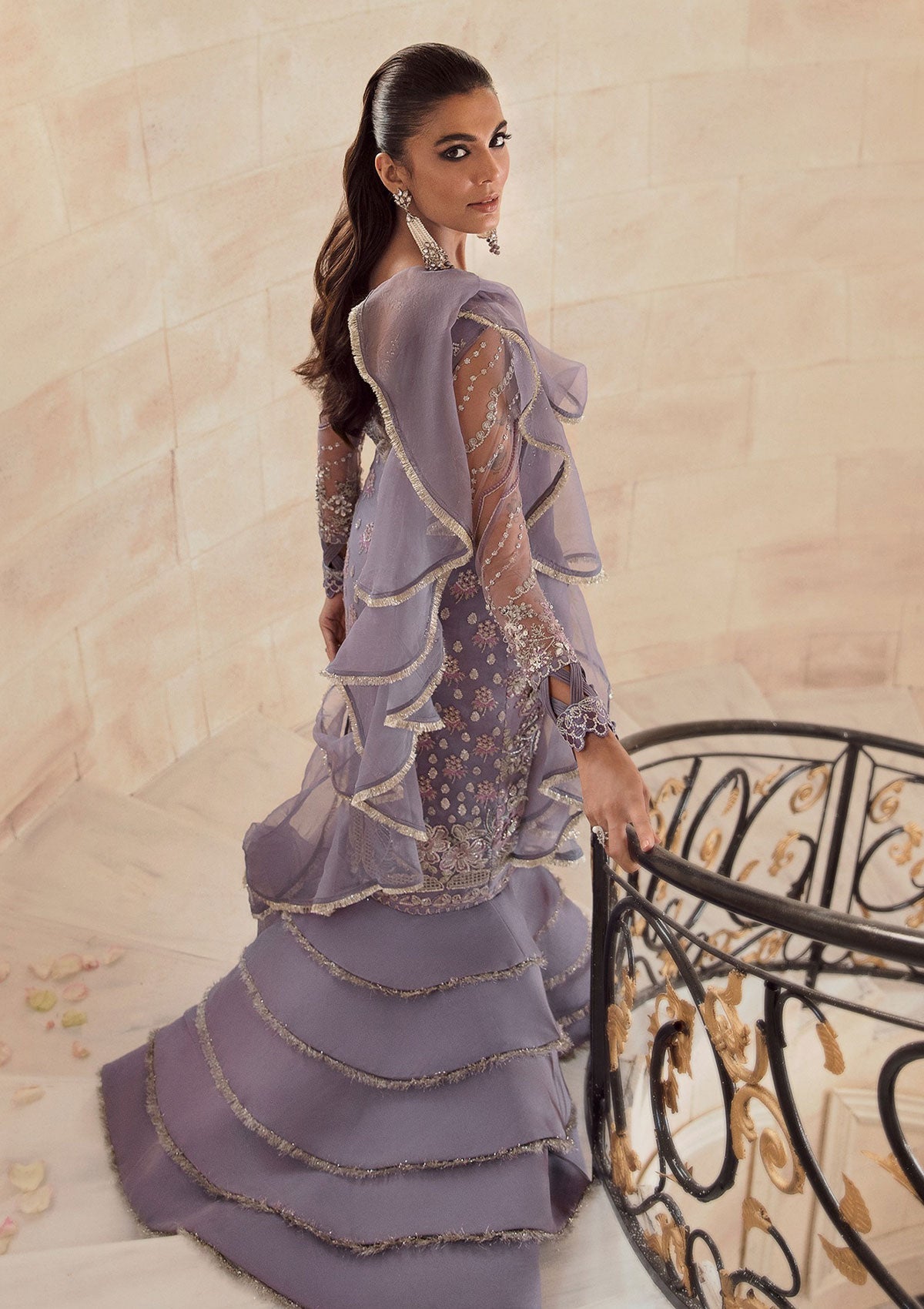 Formal Dress - Republic - Claire De Lune - WU#5 available at Saleem Fabrics Traditions