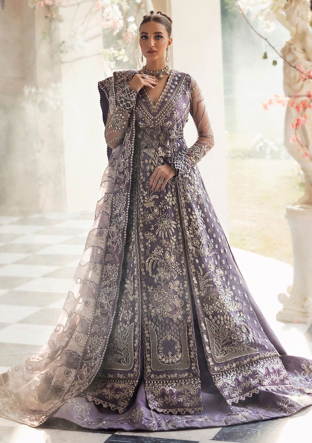 Formal Dress - Republic - Claire De Lune - WU#5 available at Saleem Fabrics Traditions