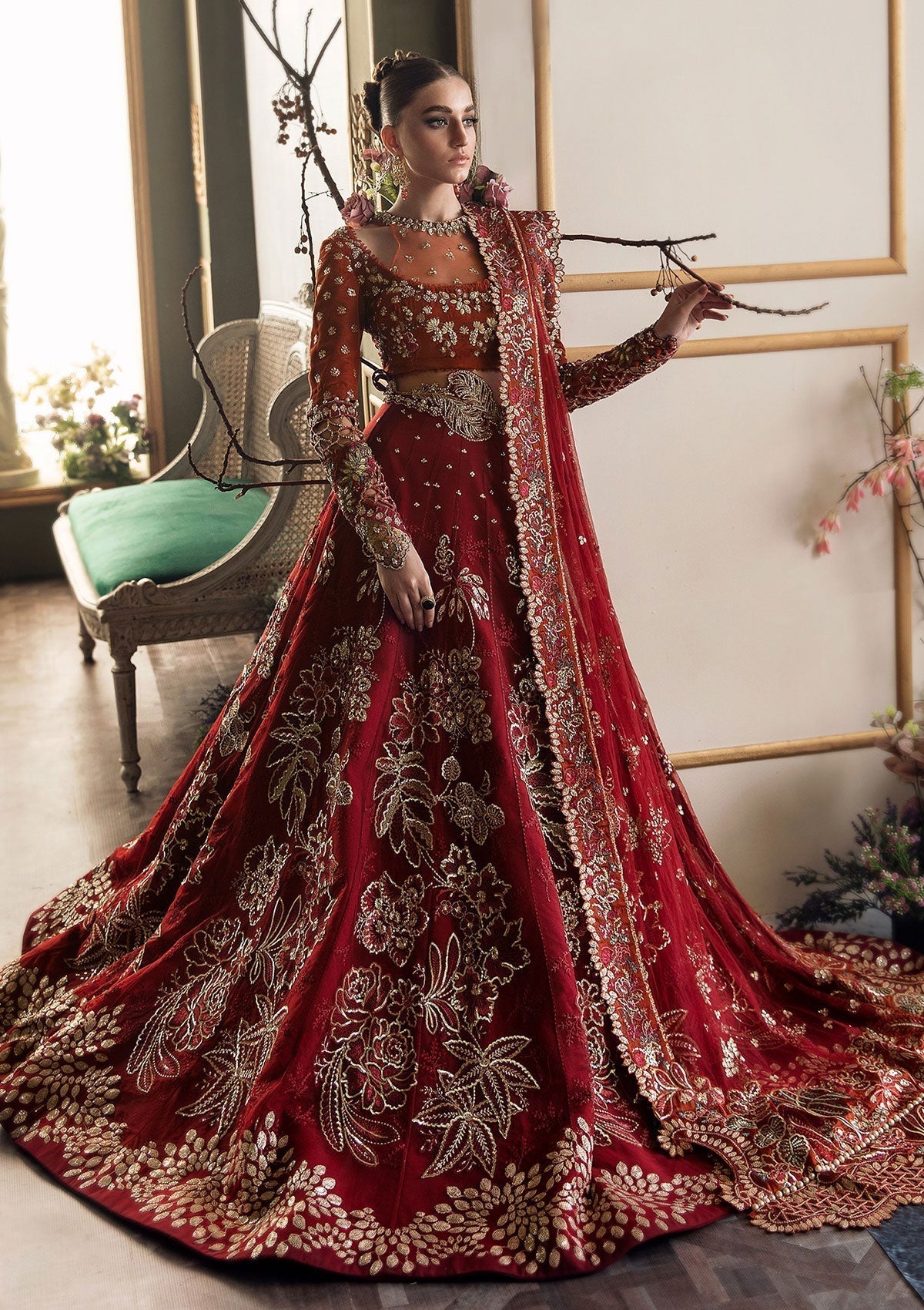 Formal Dress - Republic - Claire De Lune - WU#6 available at Saleem Fabrics Traditions