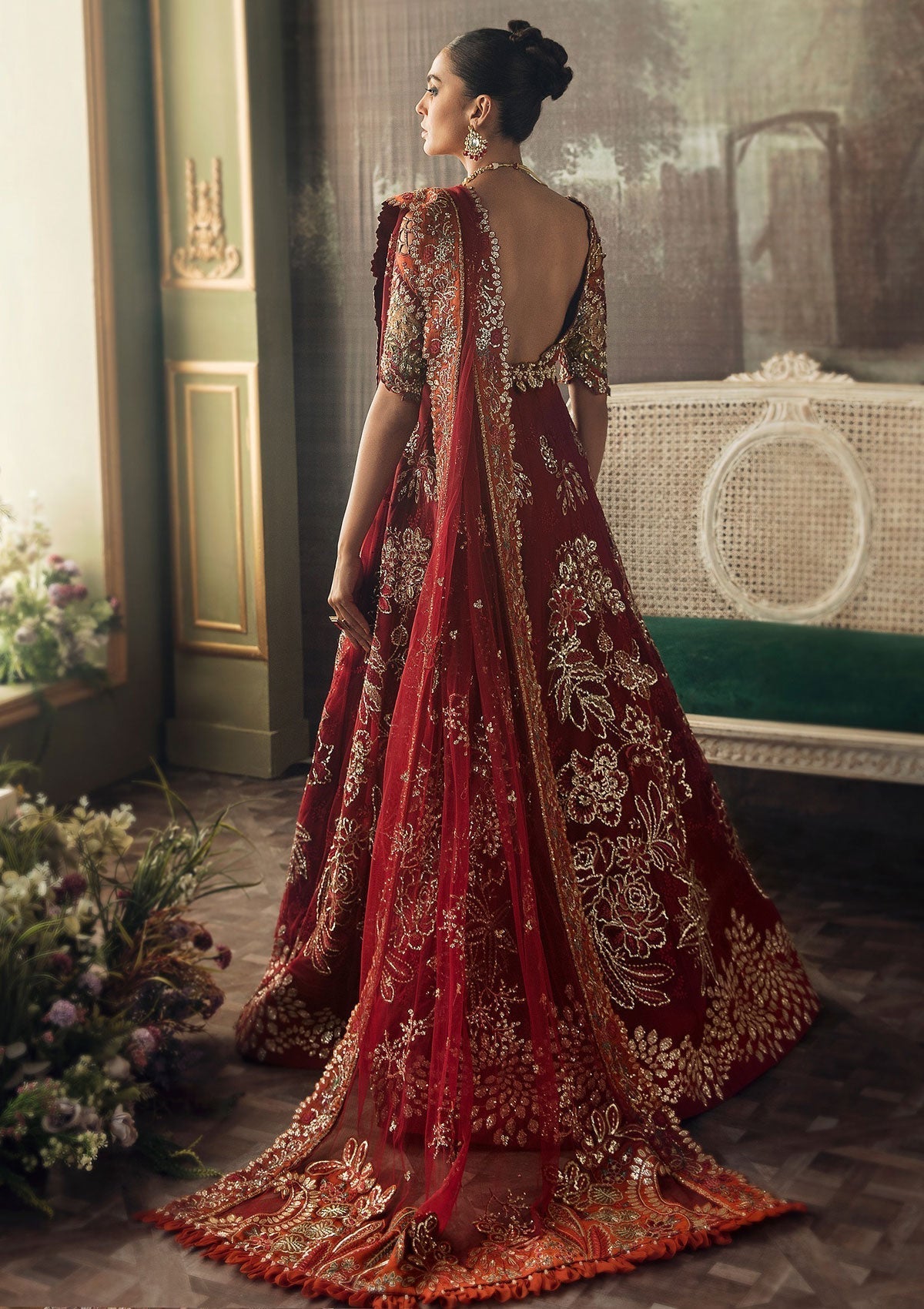 Formal Dress - Republic - Claire De Lune - WU#6 available at Saleem Fabrics Traditions