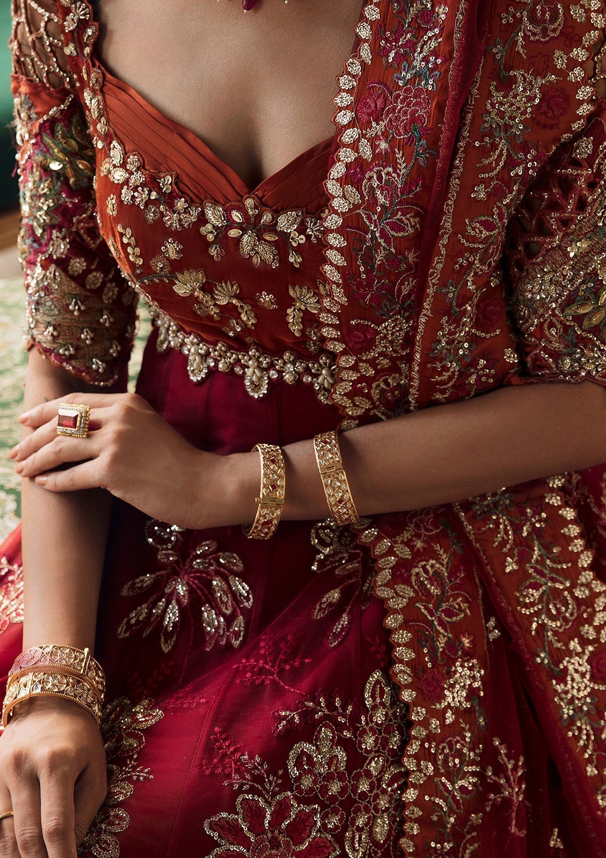 Formal Dress - Republic - Claire De Lune - WU#6 available at Saleem Fabrics Traditions