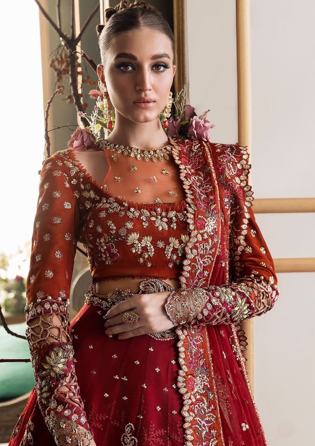 Formal Dress - Republic - Claire De Lune - WU#6 available at Saleem Fabrics Traditions