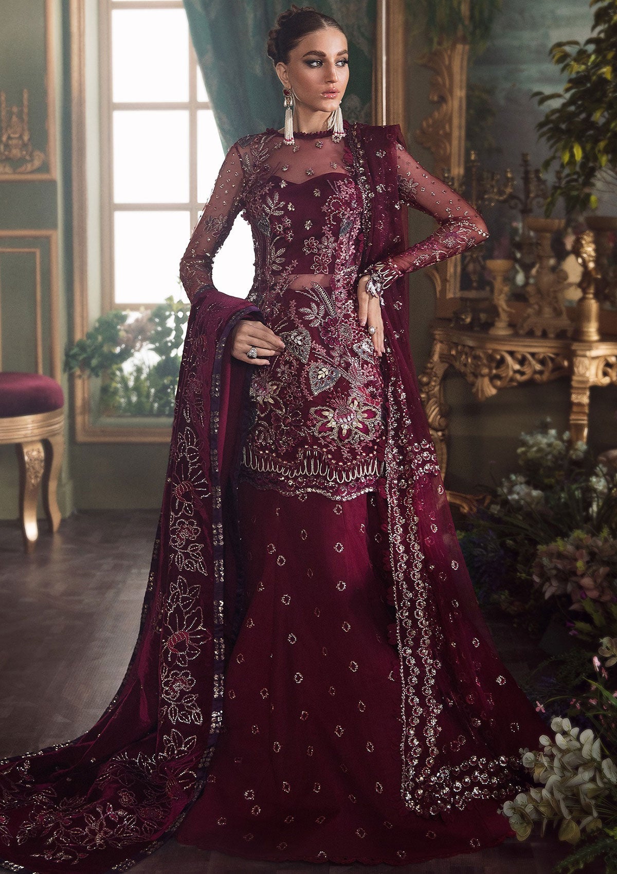 Formal Dress - Republic - Claire De Lune - WU#8 available at Saleem Fabrics Traditions