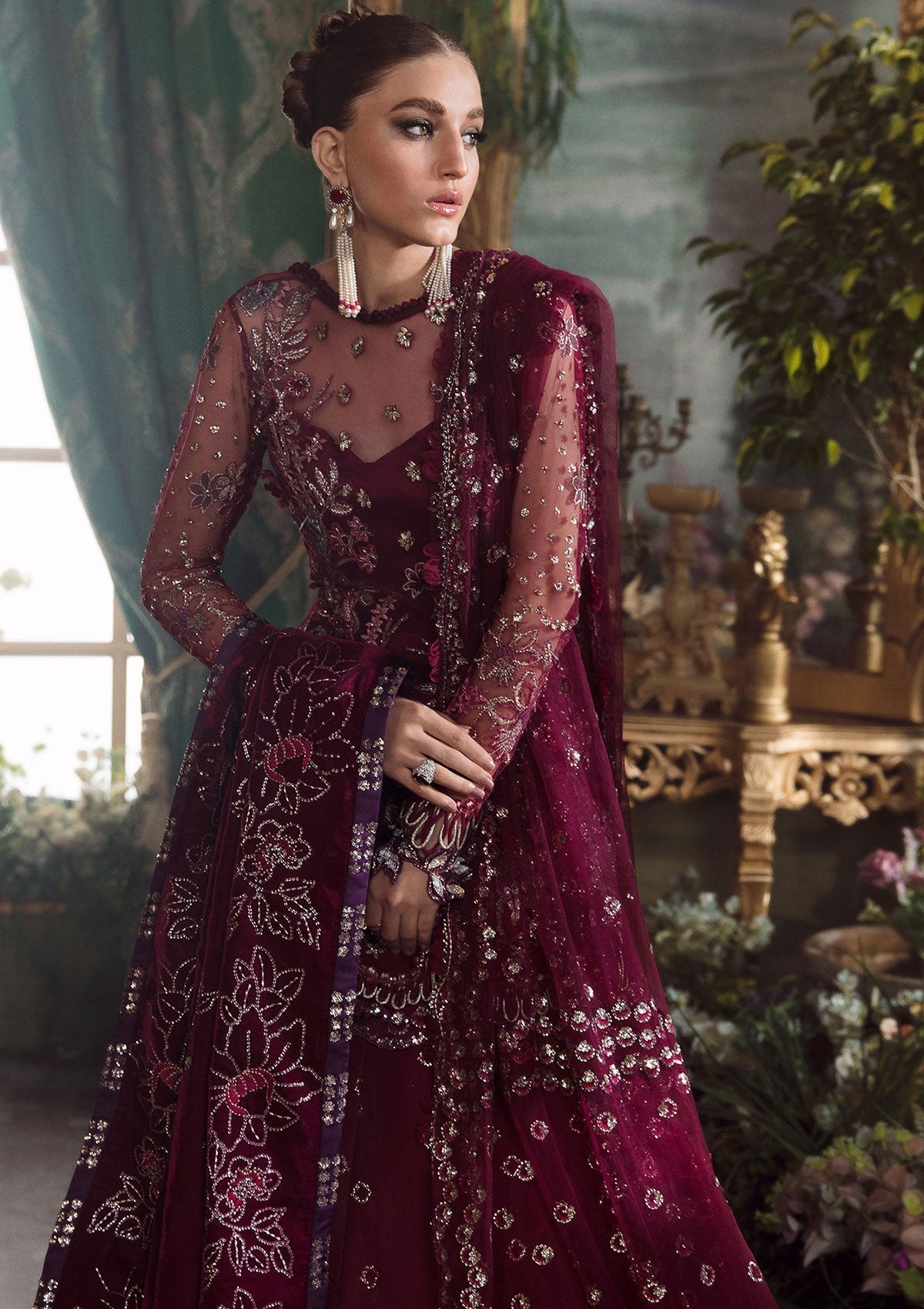 Formal Dress - Republic - Claire De Lune - WU#8 available at Saleem Fabrics Traditions