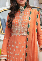 Formal Dress - Salitex - Retro Luxury Chiffon - HC#00033 (Amber) available at Saleem Fabrics Traditions