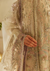 Formal Dress - Suffuse - Freeshia - (Opal) available at Saleem Fabrics Traditions