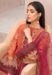 Formal Dress - Xenia - Mehfilen - ZHAVIAH - D#8 available at Saleem Fabrics Traditions