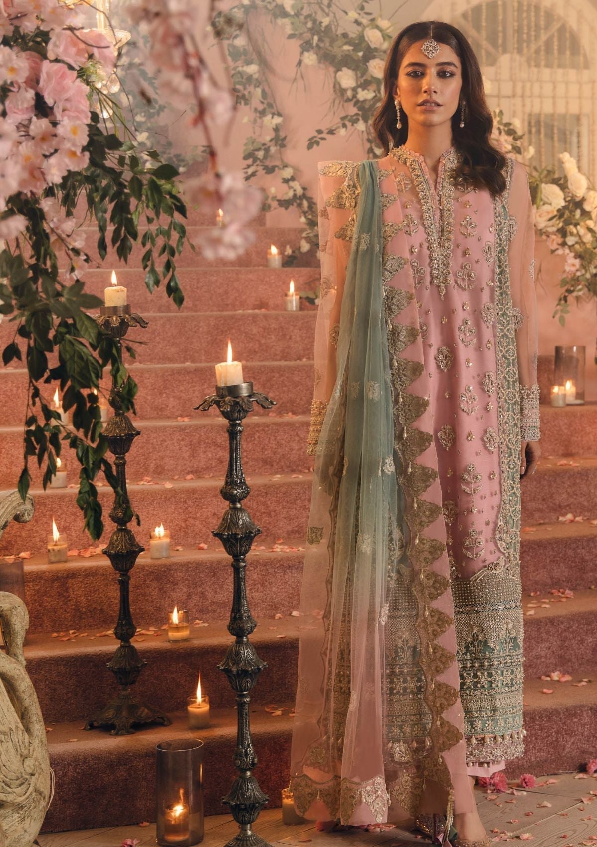 Formal Dress - Zaha - Gossamer - Autumn Edit - EMIRA - ZC#6 available at Saleem Fabrics Traditions