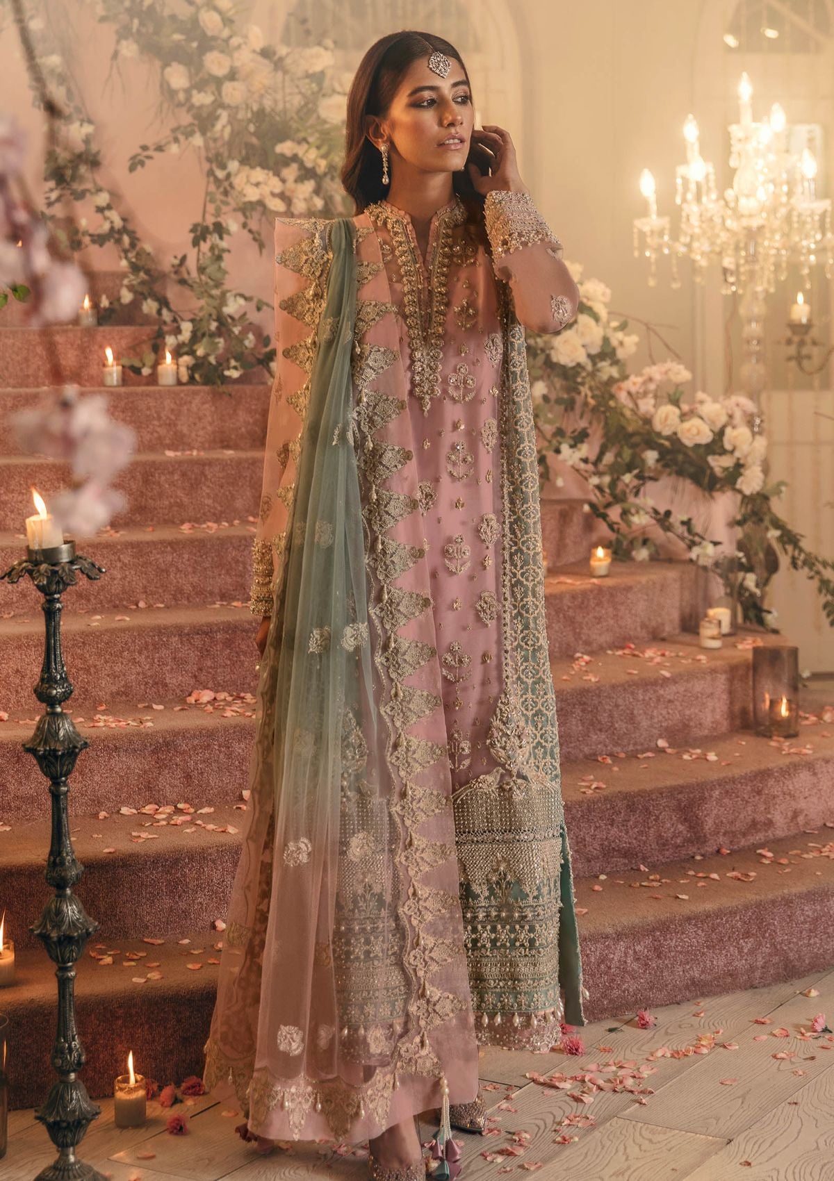 Formal Dress - Zaha - Gossamer - Autumn Edit - EMIRA - ZC#6 available at Saleem Fabrics Traditions