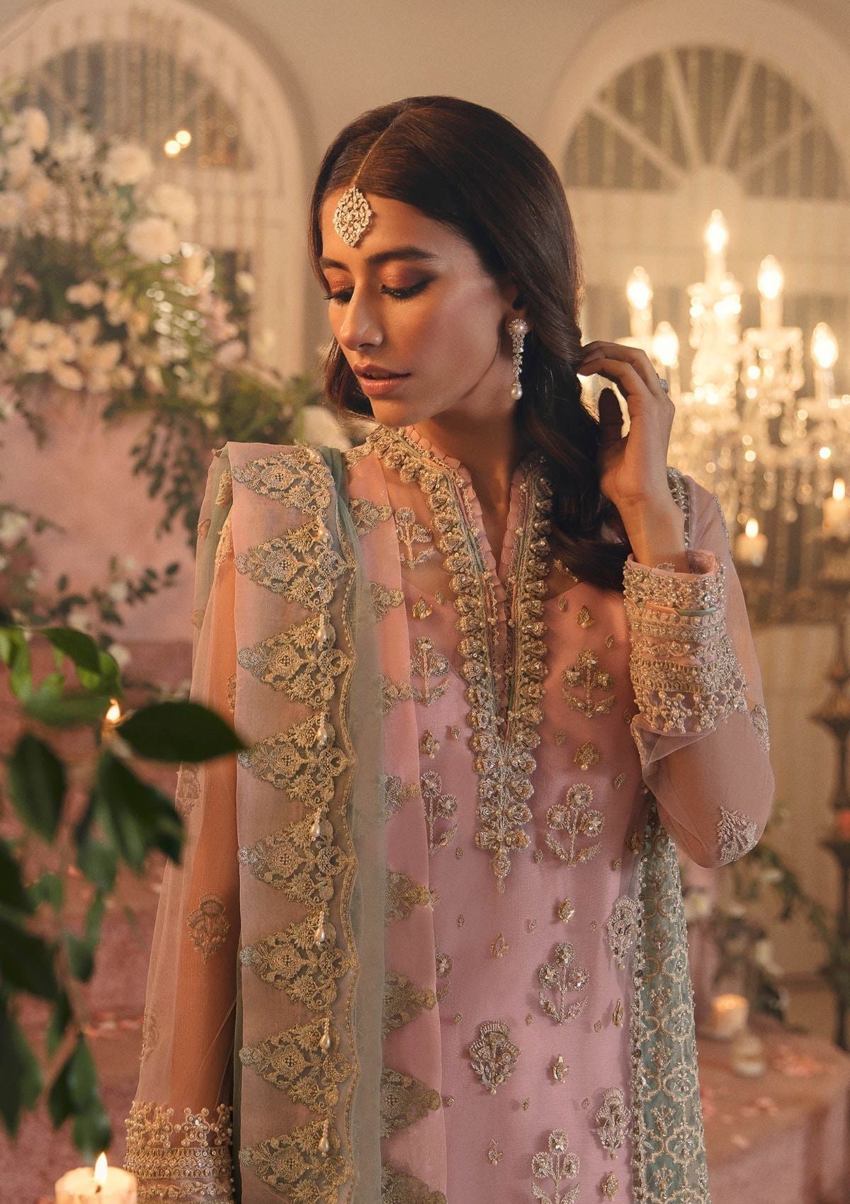 Formal Dress - Zaha - Gossamer - Autumn Edit - EMIRA - ZC#6 available at Saleem Fabrics Traditions