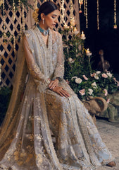 Formal Dress - Zaha - Gossamer - FOROUZAN - ZC22-01 available at Saleem Fabrics Traditions