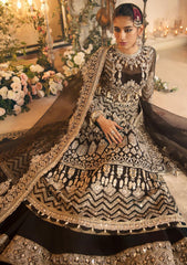 Formal Dress - Zaha - Gossamer - MANIJEH - ZC22-08 available at Saleem Fabrics Traditions