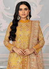 Formal Dress - Zarif - Bahaar - GOLDIER - ZB#3 available at Saleem Fabrics Traditions