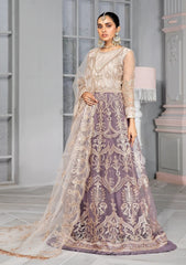 Formal Dress - Zarif - Bahaar - MAUVE - ZB#1 available at Saleem Fabrics Traditions