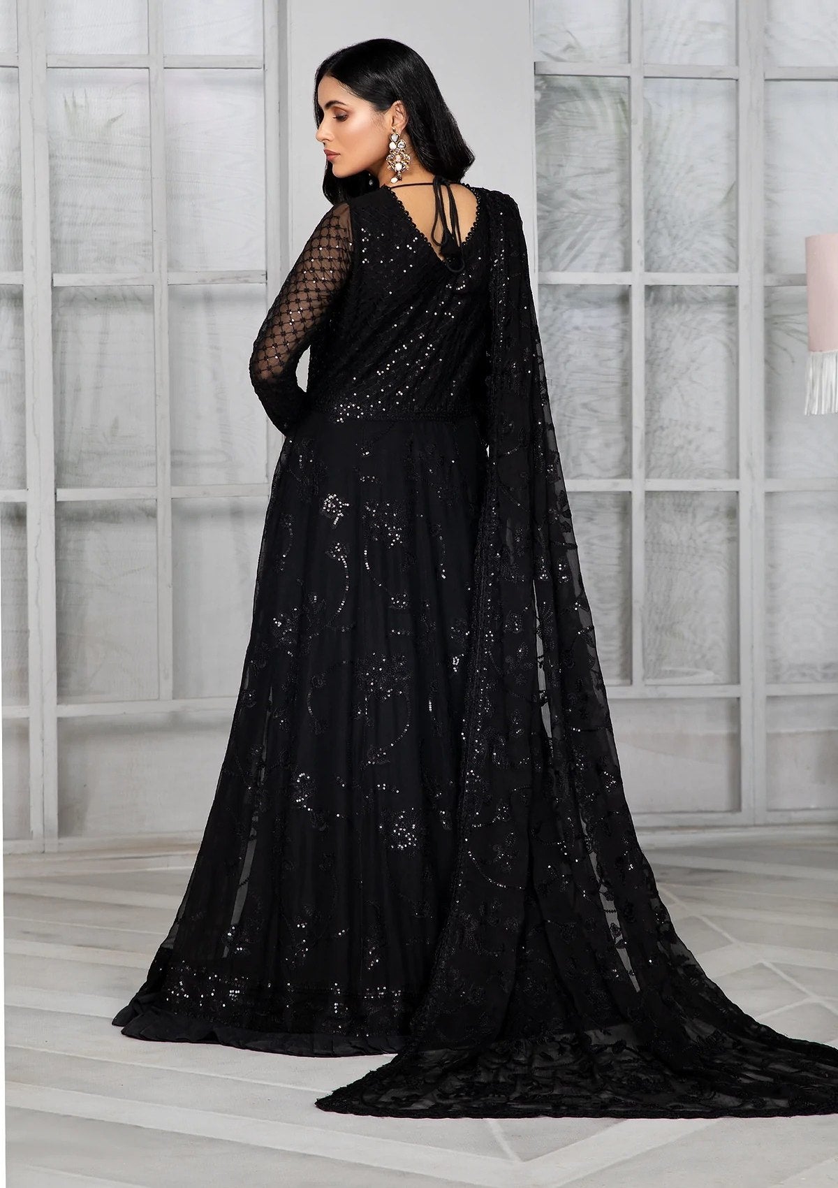 Formal Dress - Zarif - Bahaar - OMROSE - ZB#2 available at Saleem Fabrics Traditions