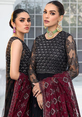 Formal Dress - Zarif - De Luxury - Chiffon - ZDL#07 (Salena) available at Saleem Fabrics Traditions