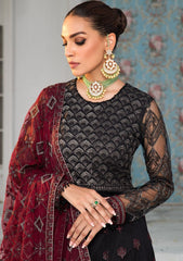 Formal Dress - Zarif - De Luxury - Chiffon - ZDL#07 (Salena) available at Saleem Fabrics Traditions