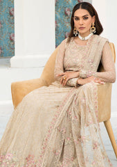 Formal Dress - Zarif - De Luxury - Chiffon - ZDL#08 (Jasmine) available at Saleem Fabrics Traditions