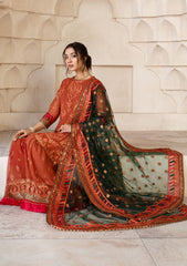 Formal Dress - Zarif - Gulzaar - Festive - ZFG#02 (MERIGOLD) available at Saleem Fabrics Traditions