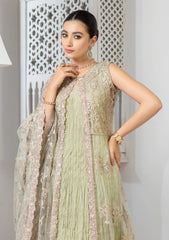 Formal Dress - Zarif - Pareesia - D#03 SEAFOAM available at Saleem Fabrics Traditions