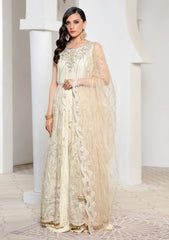 Formal Dress - Zarif - Pareesia - D#05 IVORY available at Saleem Fabrics Traditions