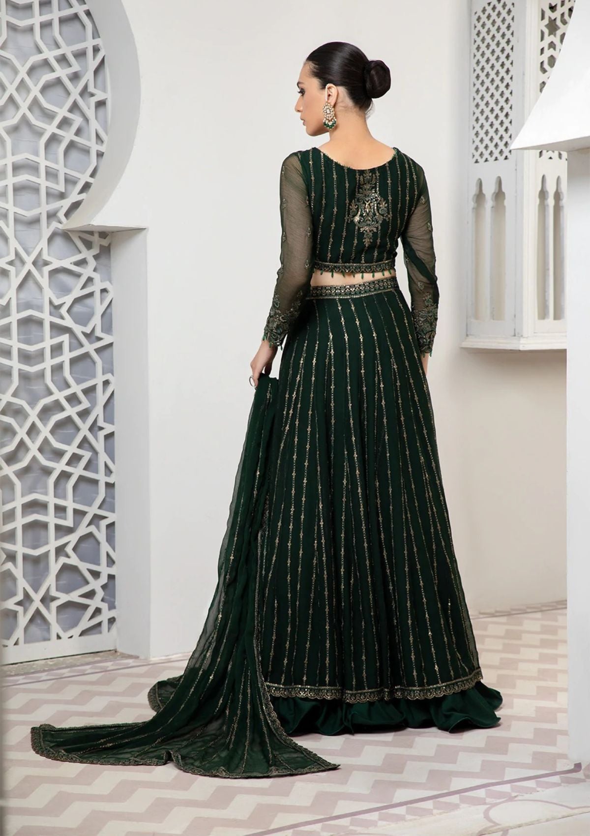 Formal Dress - Zarif - Pareesia - D#10 FREESIA available at Saleem Fabrics Traditions