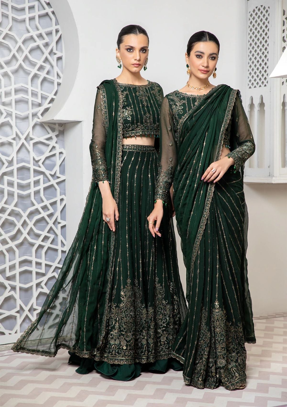 Formal Dress - Zarif - Pareesia - D#10 FREESIA available at Saleem Fabrics Traditions