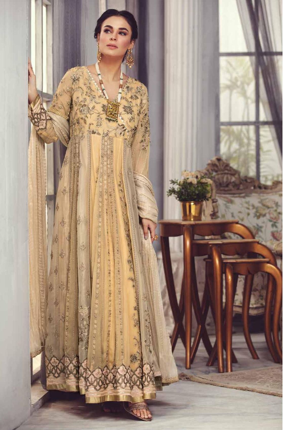 Formal dress - Charizma - Dastan-e-Jashan - DJW#14 available at Saleem Fabrics Traditions