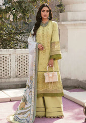 Lawn Collection - Afrozeh - Lamhay - AL#05 (Sage) available at Saleem Fabrics Traditions