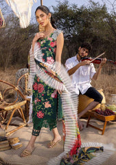Lawn Collection - Asifa & Nabeel - Aleyna - ASL#02 (Gardenia) available at Saleem Fabrics Traditions