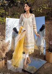 Lawn Collection - Asifa & Nabeel - Aleyna - ASL#04 (Gris) available at Saleem Fabrics Traditions