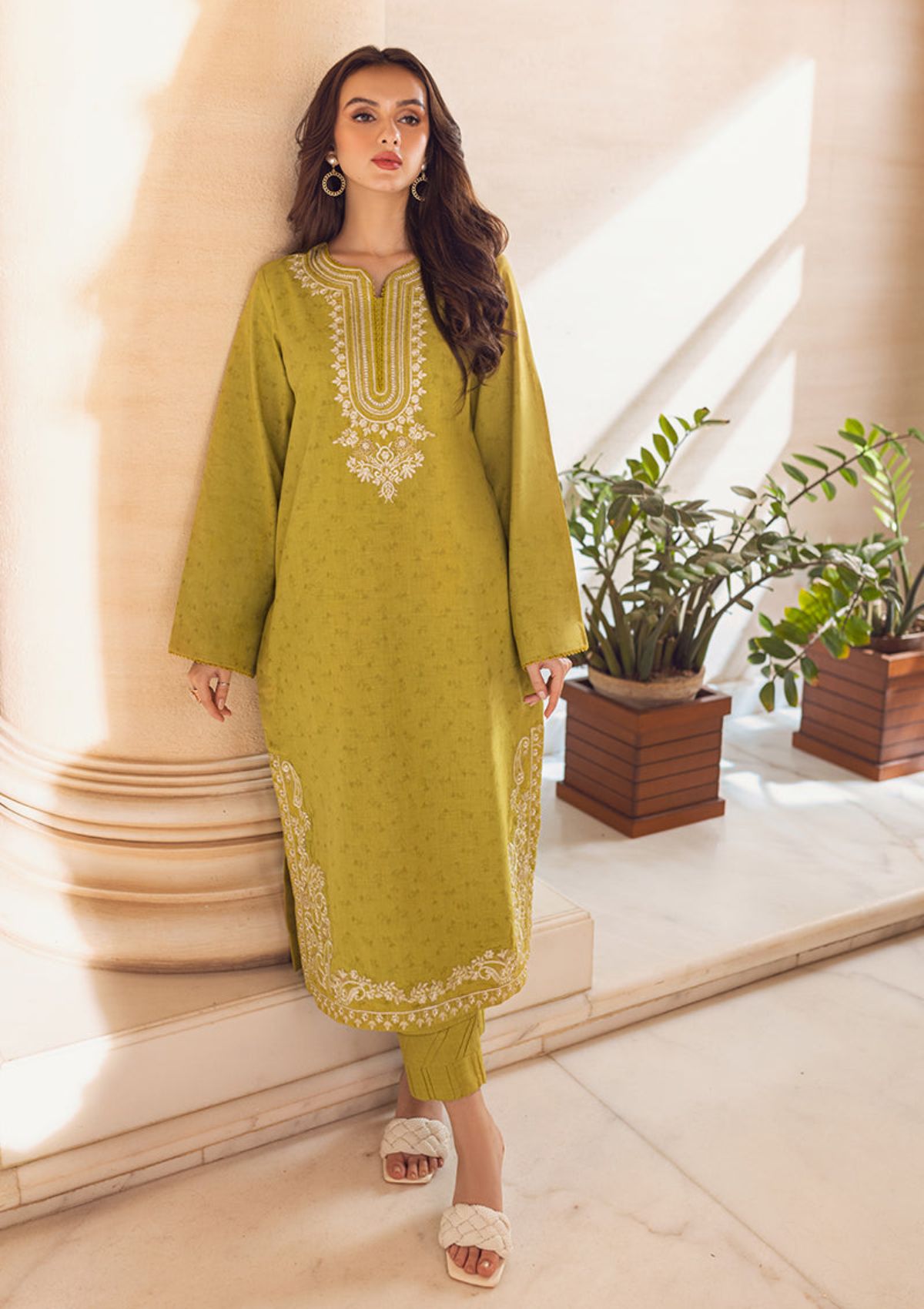 Lawn Collection - Asim Jofa - Essentials - 2Pc - AJE#10 available at Saleem Fabrics Traditions