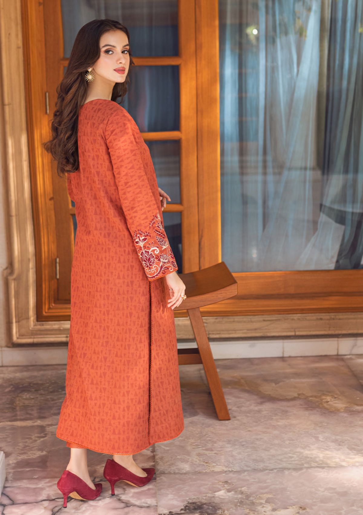Lawn Collection - Asim Jofa - Essentials - 2Pc - AJE#7 available at Saleem Fabrics Traditions