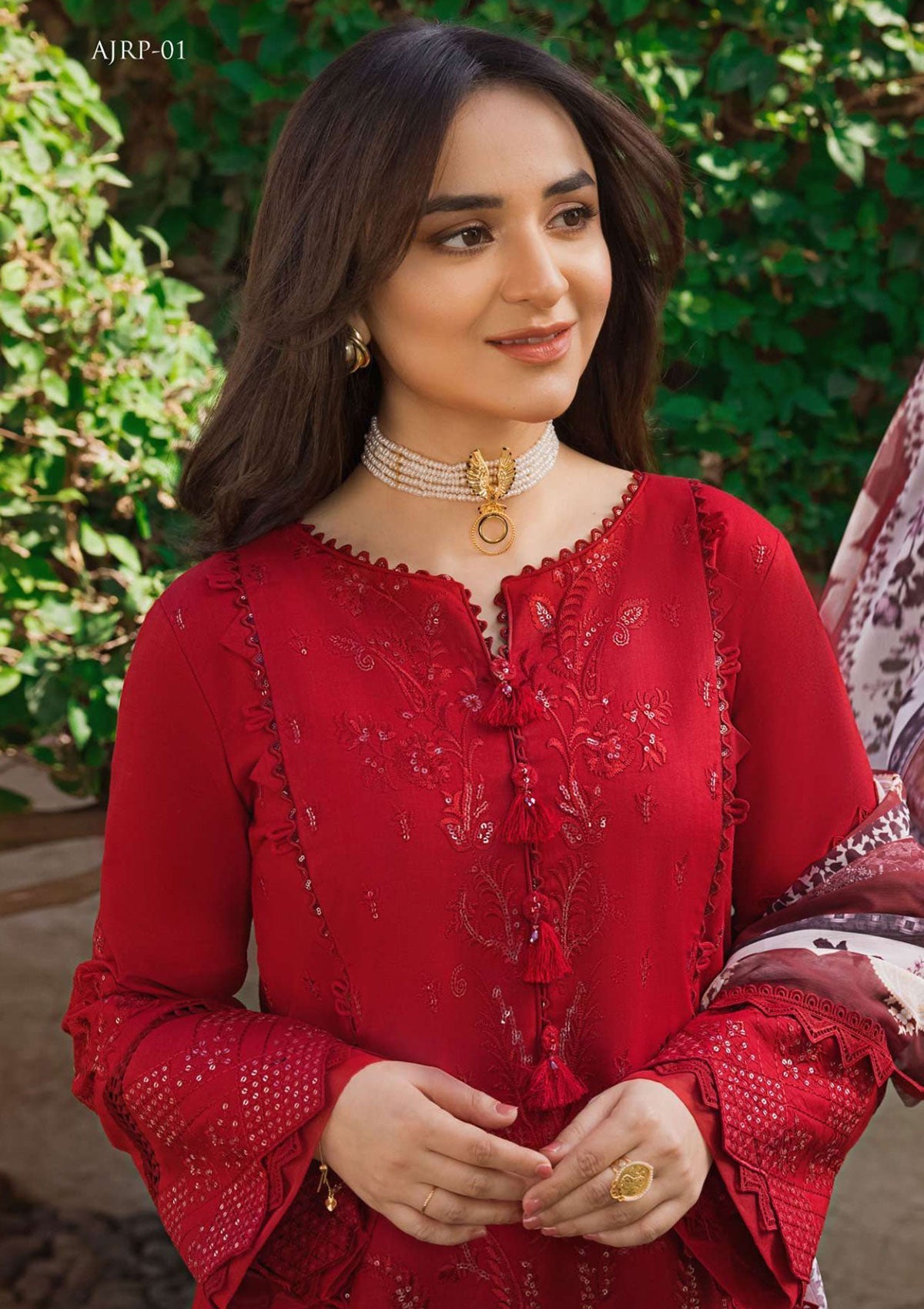 Lawn Collection - Asim Jofa - Rania - AJRP#01 available at Saleem Fabrics Traditions