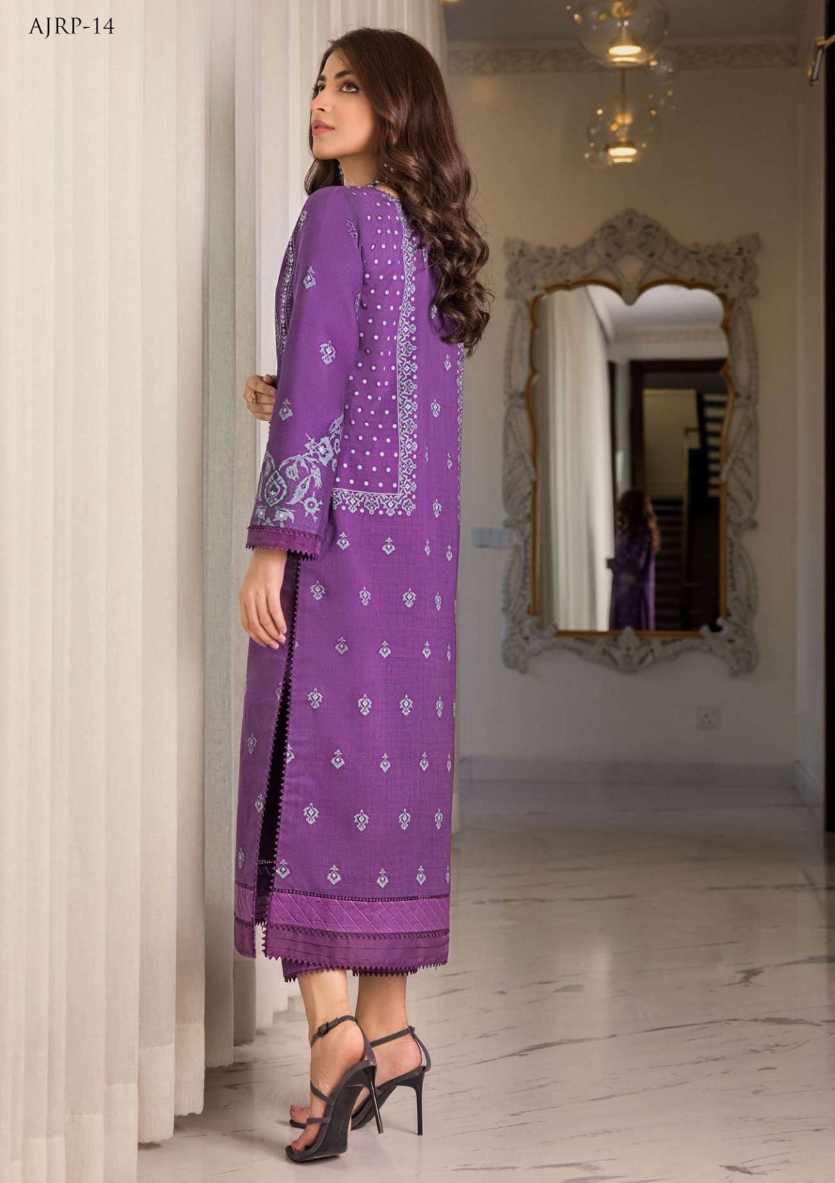 Lawn Collection - Asim Jofa - Rania - AJRP#14 available at Saleem Fabrics Traditions