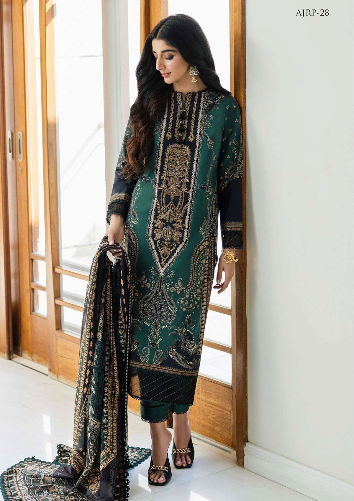 Lawn Collection - Asim Jofa - Rania - AJRP#28 available at Saleem Fabrics Traditions