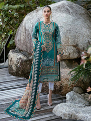 Lawn Collection - Gulaal - Volume 01 - D#07 - Neena available at Saleem Fabrics Traditions