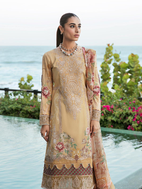 Lawn Collection - Gulaal - Volume 01 - D#08 - Ruhab available at Saleem Fabrics Traditions