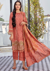 Lawn Collection - Humdum - Kalam - HK#07 available at Saleem Fabrics Traditions