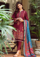 Lawn Collection - Jazmin - Iris - D#03 (Cordelia) available at Saleem Fabrics Traditions