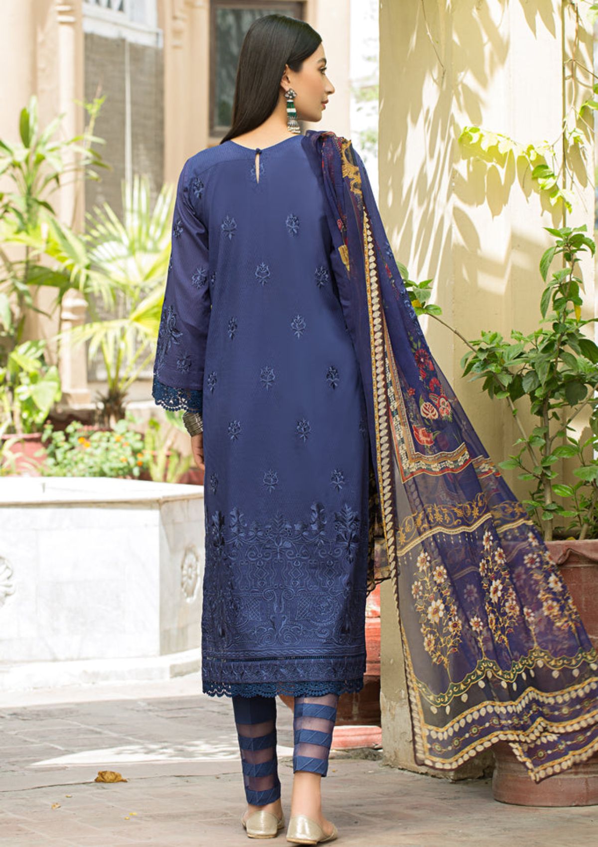 Lawn Collection - Lakhany - Eid Edit - EDE-7111 available at Saleem Fabrics Traditions