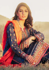 Lawn Collection - Lakhany - Spring - V02 - FEC#9024 available at Saleem Fabrics Traditions