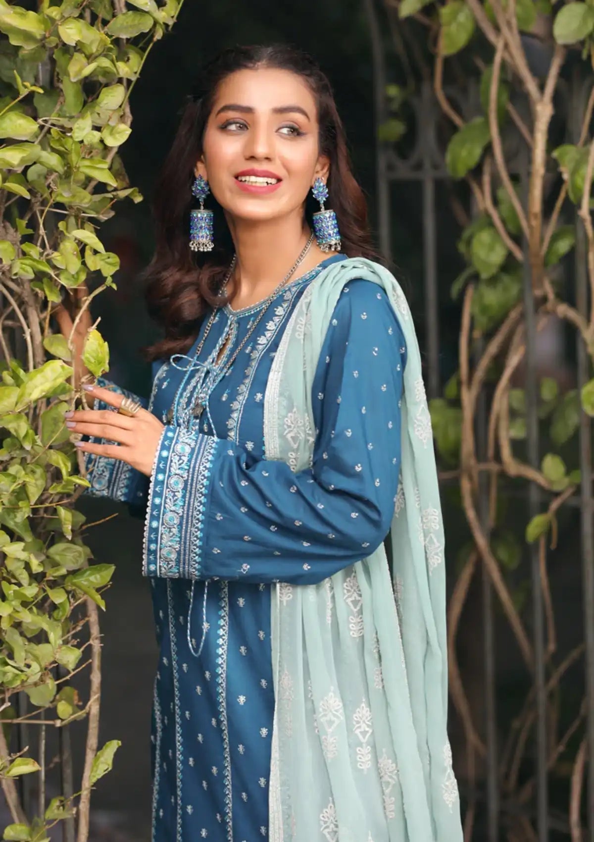 Lawn Collection - Lakhany - Spring - V02 - SEC#3021 available at Saleem Fabrics Traditions