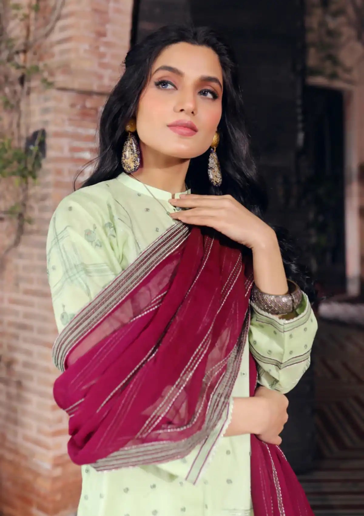 Lawn Collection - Lakhany - Spring - V02 - SEC#3023 available at Saleem Fabrics Traditions