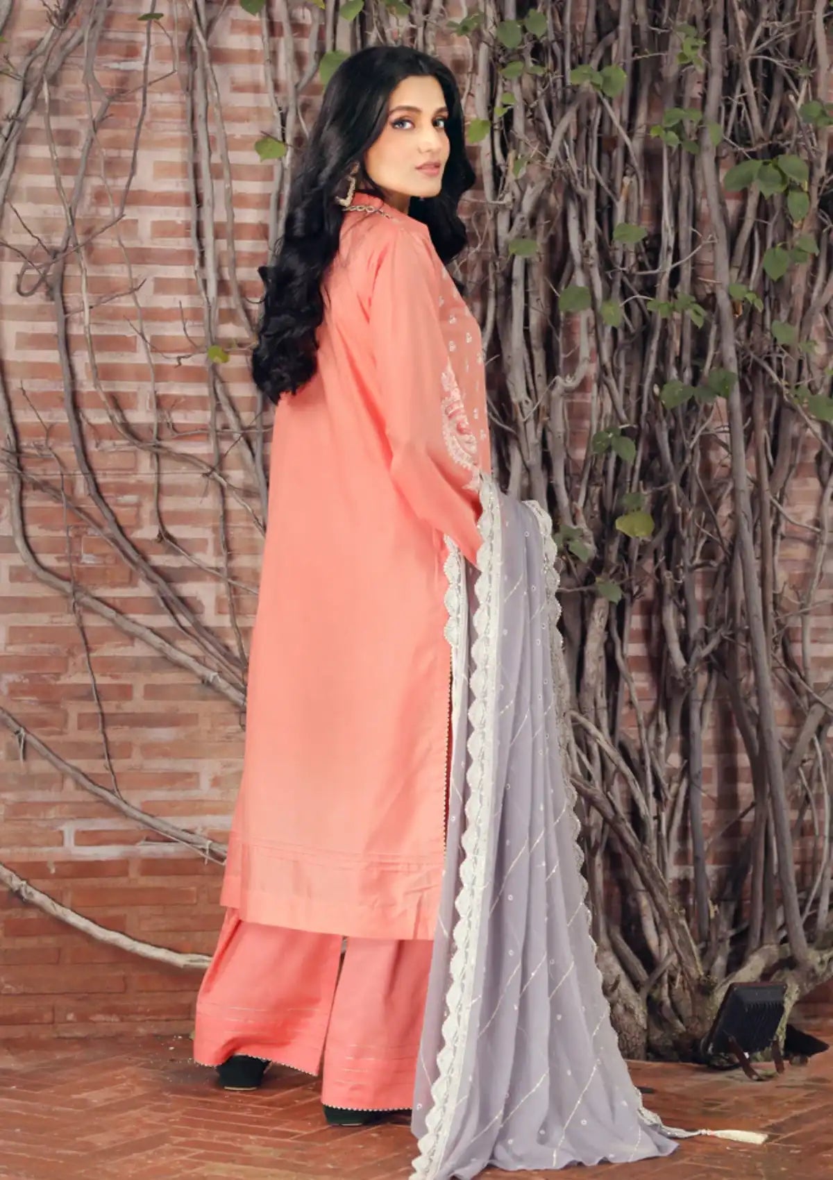 Lawn Collection - Lakhany - Spring - V02 - SEC#3025 available at Saleem Fabrics Traditions